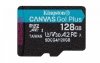 Kingston Karta pamięci microSD 128GB CanvasGo! Plus 200MB/s A2 U3 V30 + adapter